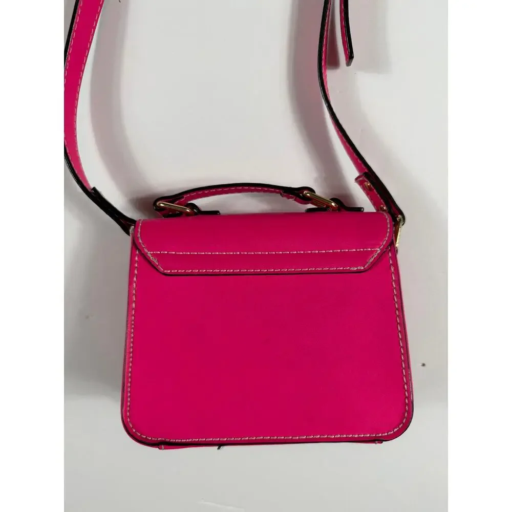 Kate Spade New York x GapKids Pink Leather Satchel Crossbody Purse Girls